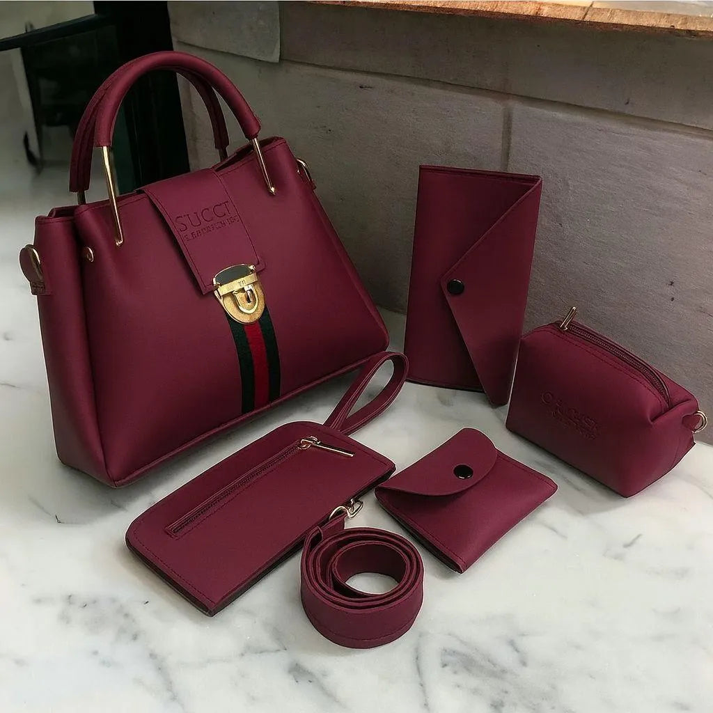 Maroon 5-Piece Set