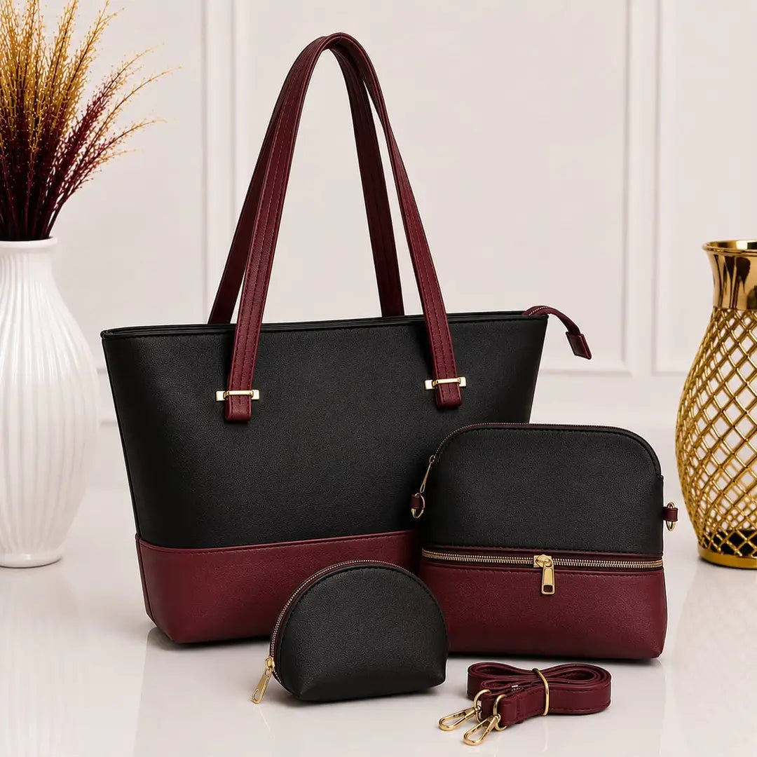High Quality Shoulder Bag 3-pc Set (B)