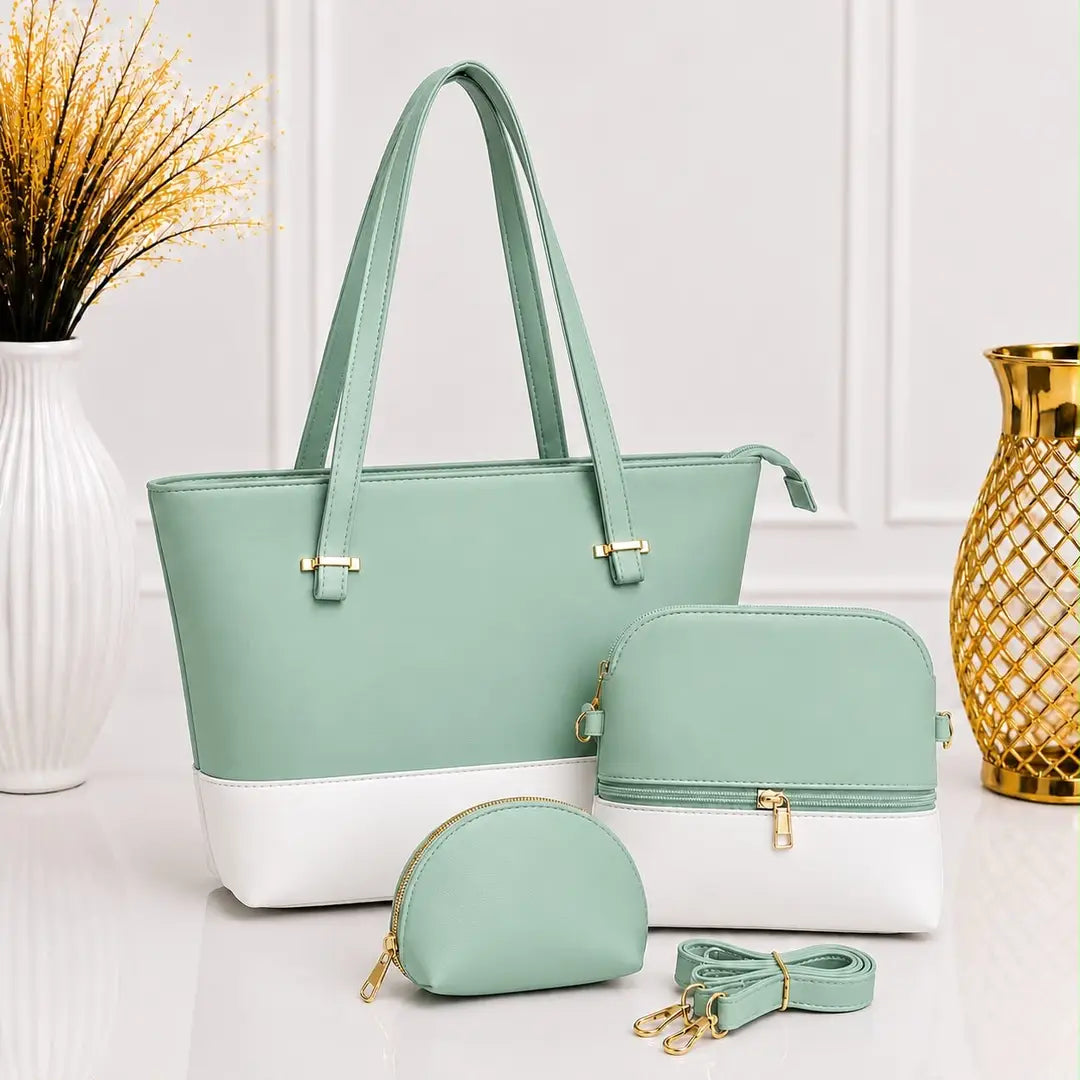 High Quality Shoulder Bag 3-pc Set (C)