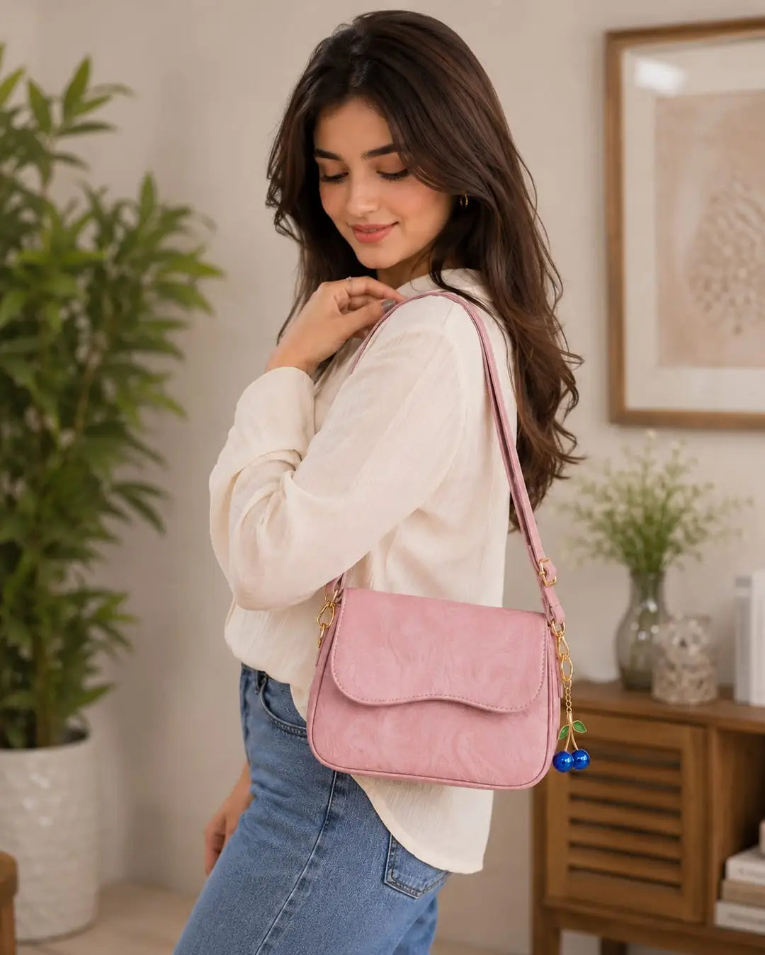 Textured Mini Crossbody