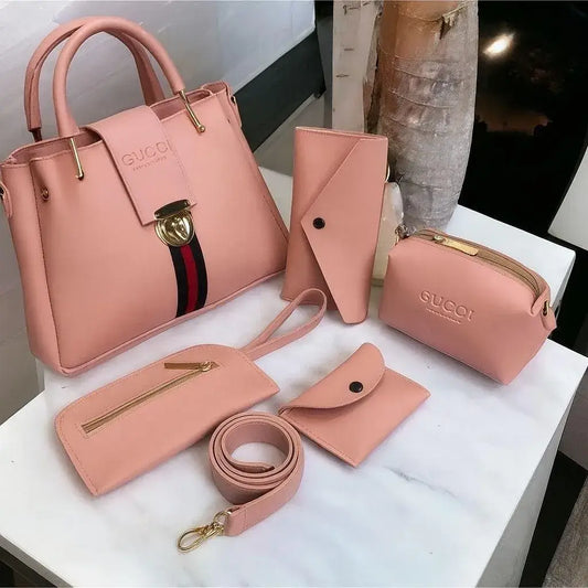 Plain Structured Handbag (A)