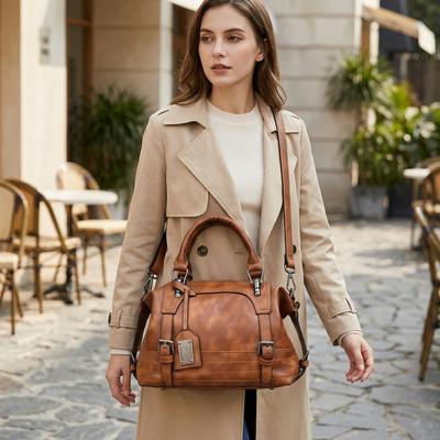 Retro Boston Shoulder Bag